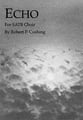 Echo SATB choral sheet music cover